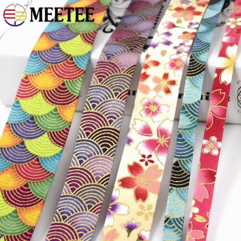 

5/10Meters Meetee 10/25/40mm Ethnic Jacquard Webbing Tape Decoration Lace Ribbons Belt Package Clothing DIY Sewing Accessories