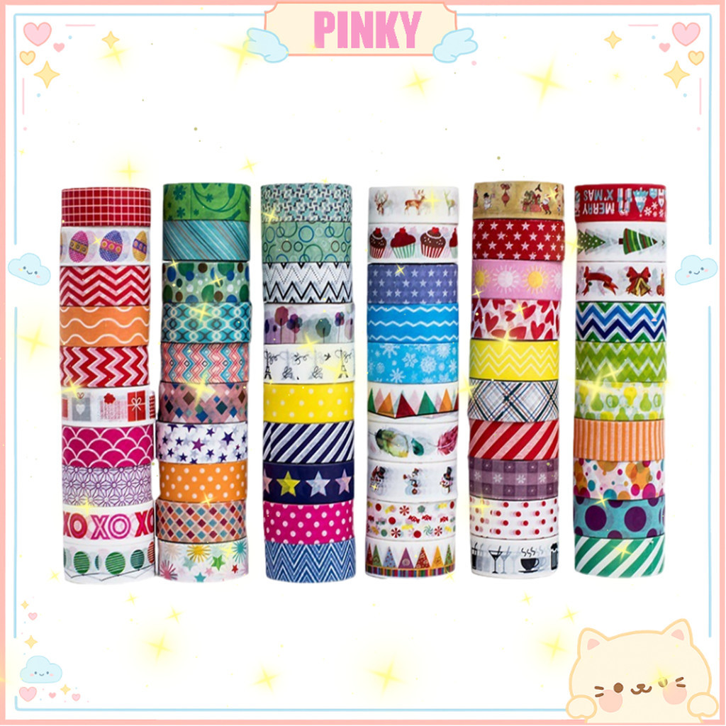

SELOTIP MOTIF / WASHI TAPE DEKORASI / ISOLASI MOTIF LUCU IMUT