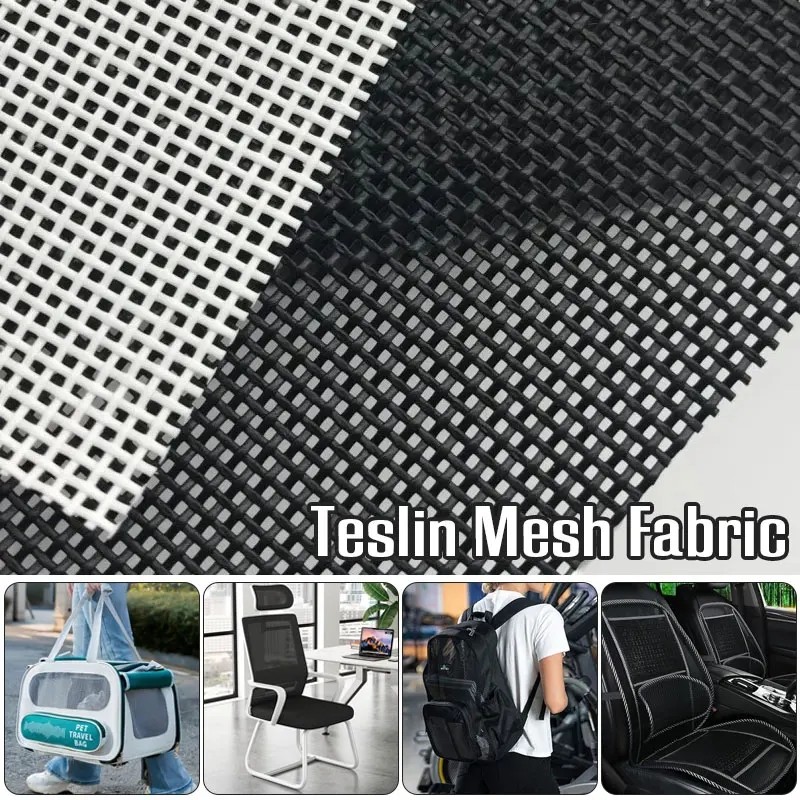 High Quality Teslin Mesh Fabric Diy Office Chair Recliner Beach Lounge Chair Placemat PVC Outdoor Wa