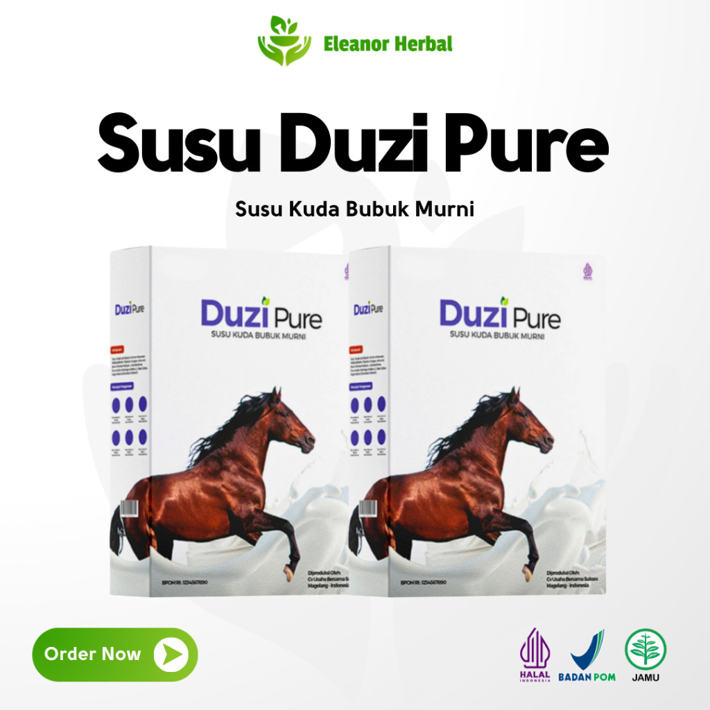 

Susu Duzi Pure Susu Kuda Sumbawa Asli Mengatasi Osteoporosis Susu Bubuk 200 gram