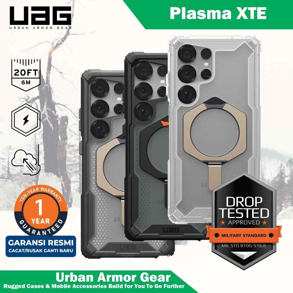 UAG Plasma XTE Case SamSung S23 | S24 | S25 Ultra | Plus - Magsafe casing