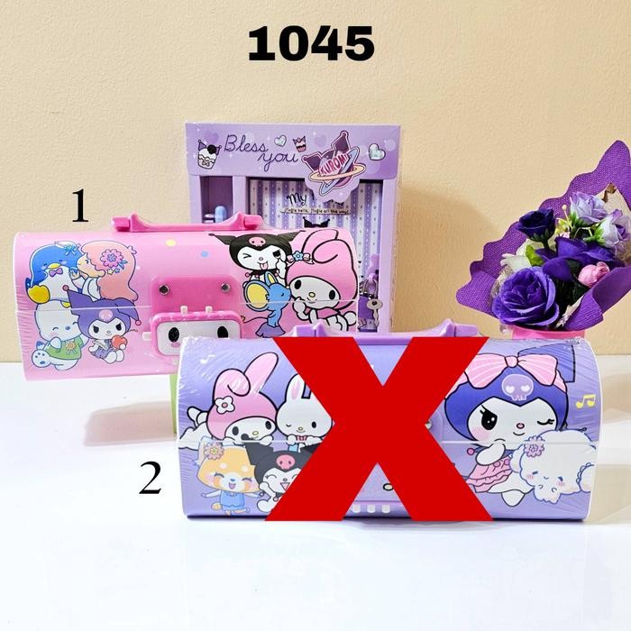 

[New Arrival] UF Kotak Pensil Plastik Kode KAX300/Tempat Pensil/Tepak/Pensil Case Stationery - 1045