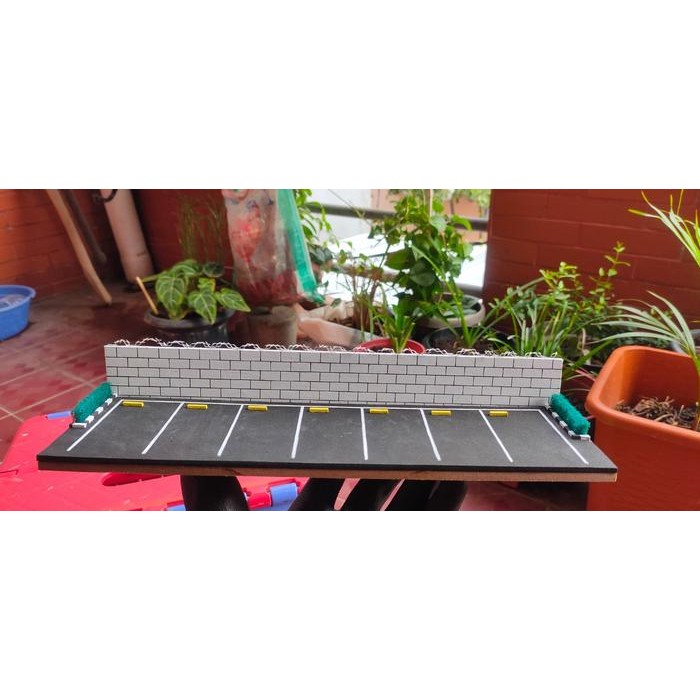 RAZZ Diorama Diecast - Diorama Parkiran Diecast Diorama Murah - A