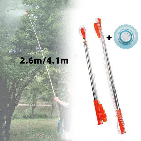 2.6m/4.1m Stik Semprotan Hama Stik Teleskopik Sprayer Panjang Stik Sprayer Antena
