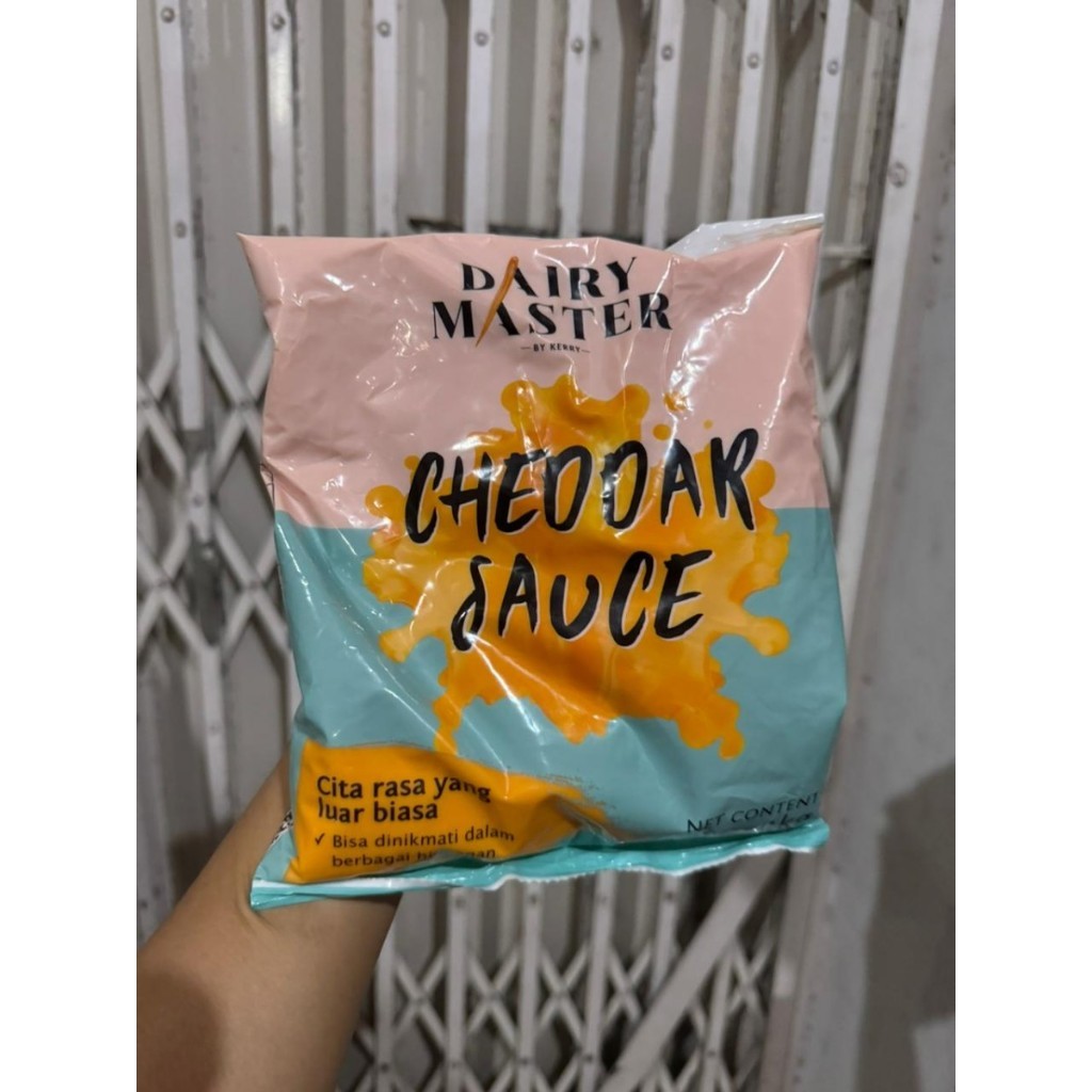 

Cheese Sauce Cheddar Dairy Master / Saus Keju Cheddar Dairy Master - 1 Kg
