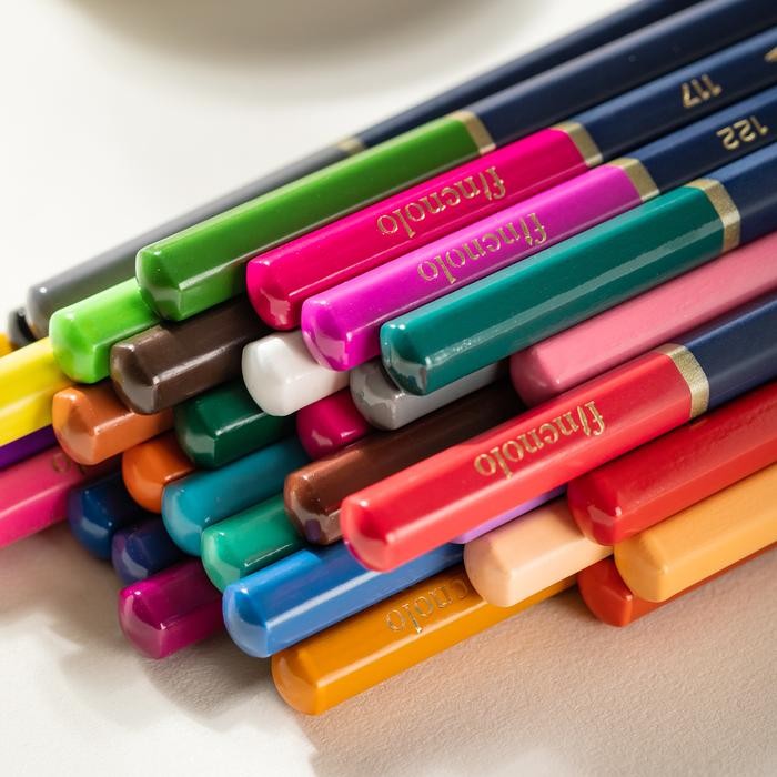 

TERLARIS! Deli Finenolo Premium Watercolor Pencil/ Pensil Warna High Grade EC129 - 24 warna