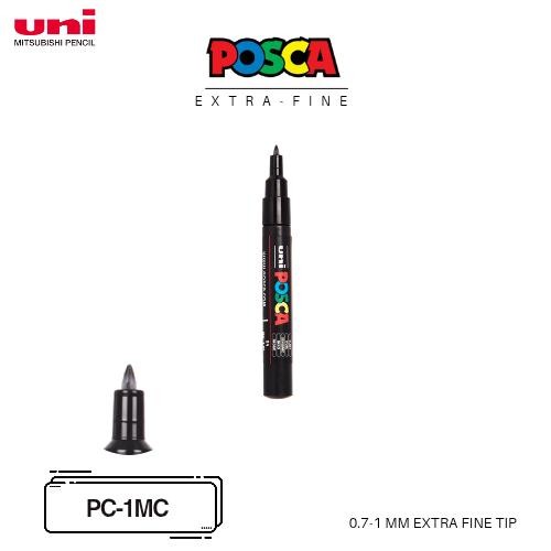 

TERLARIS! Uni Posca Paint Marker PC-1M - Extra Fine Point, Nib size : 0.7mm