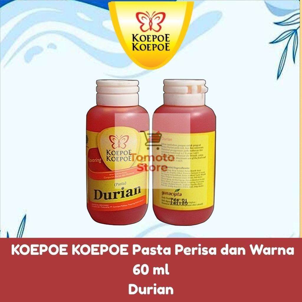 

✨ TOMOTOSTORE ✨ KOEPOE KOEPOE Pasta Perisa dan Warna Durian
