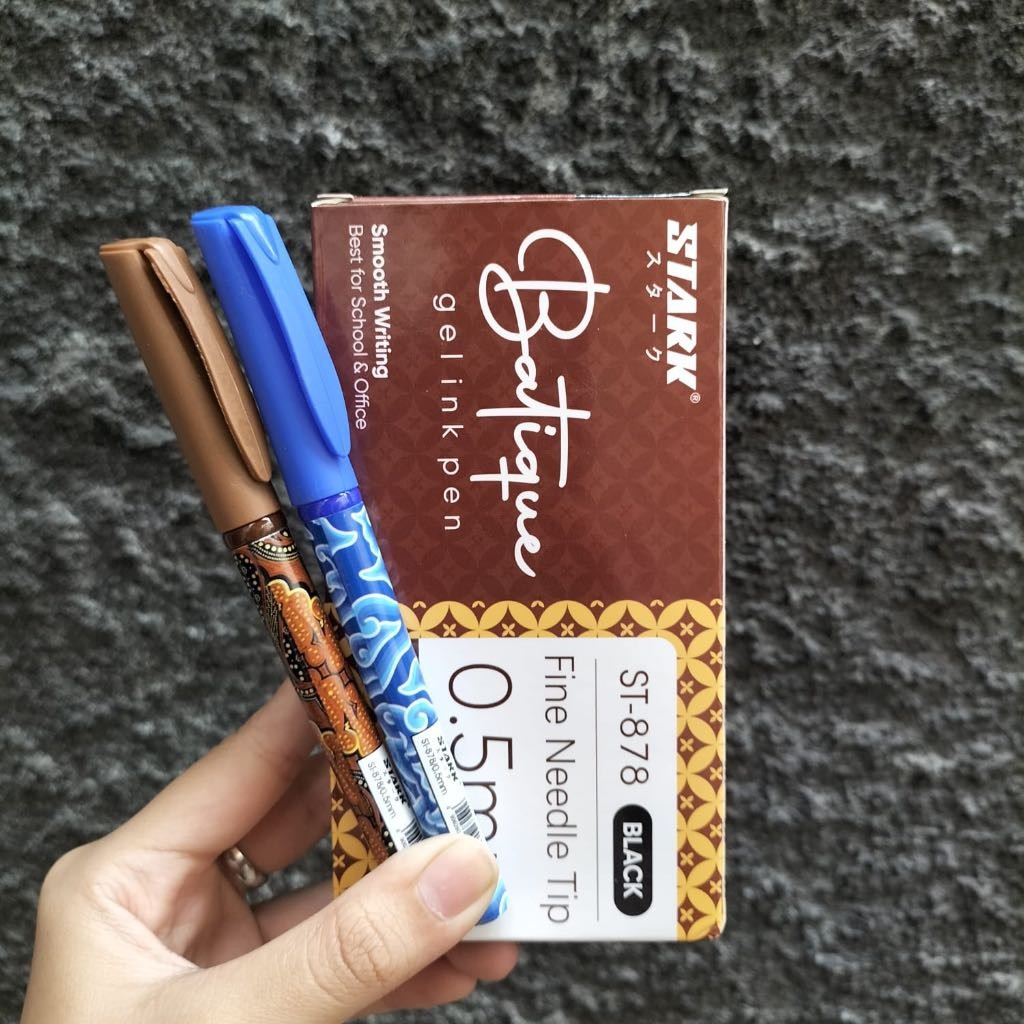 

[12PCS/ LUSIN] Pulpen/ bolpen/ pen IPEN STARK BATIK ST878