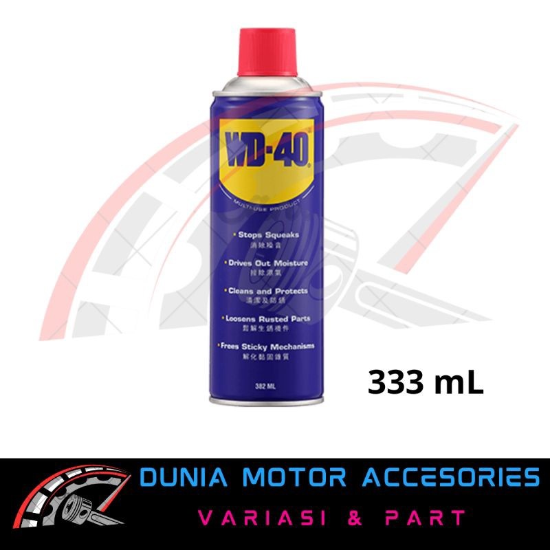 wD-40 Pelumas Anti Karat Lubricant 333mL Pembersih Pelumas Serbaguna WD40 333ml
