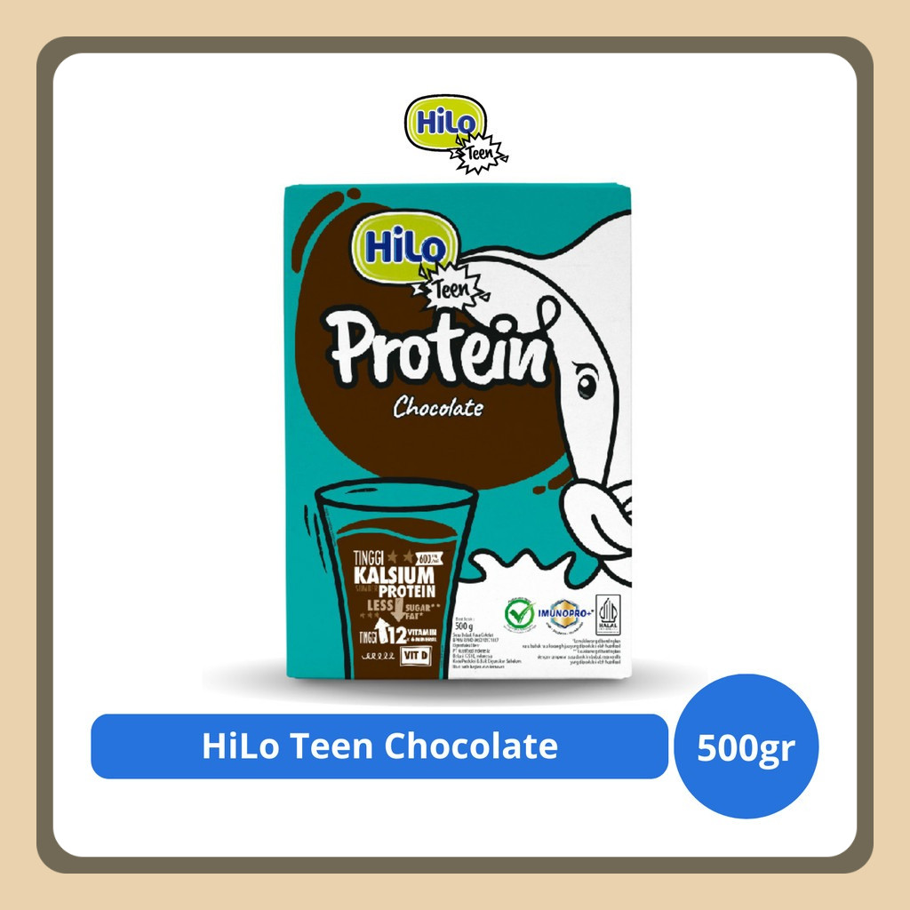 

HiLo Teen Protein Chocolate 500gr