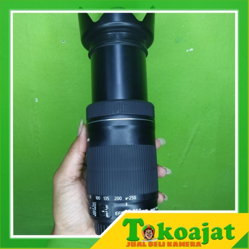CANON 55-250MM STM LENSA TELLE CANON 55-250MM