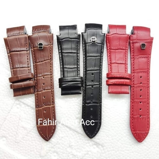 TALI JAM KULIT AIGNER PALERMO LEATHER STRAP WATCH TALIJAM KULIT - Hitam