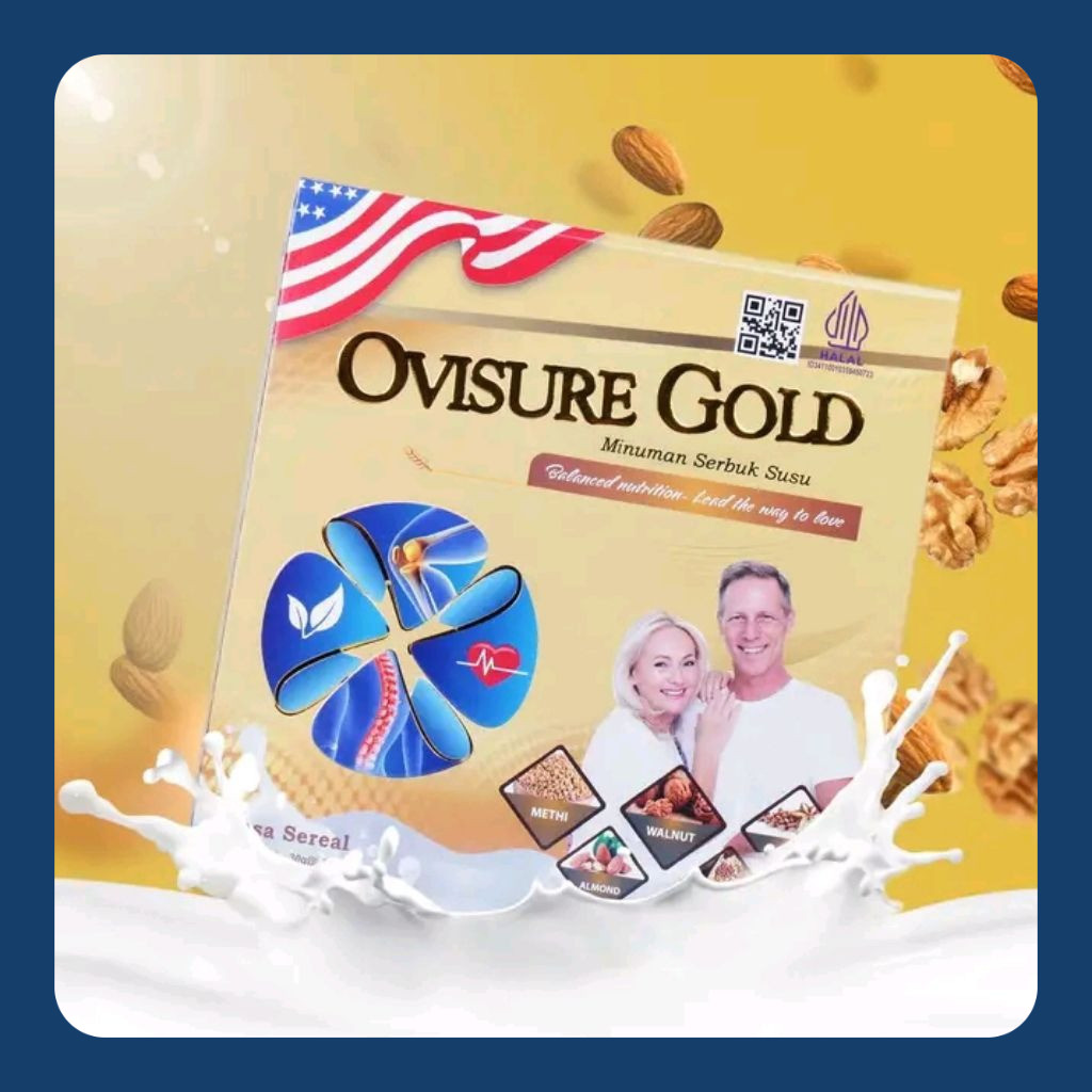 

Ovisure Gold Susu Tulang dan Sendi 1 Box 12 Sachet