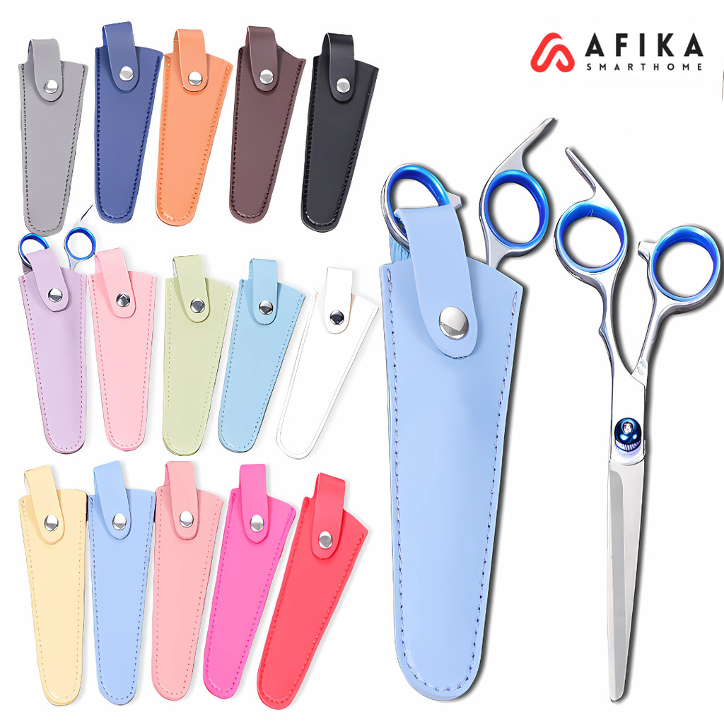

Sarung Penyimpanan Gunting Scissor Leather PU Cover