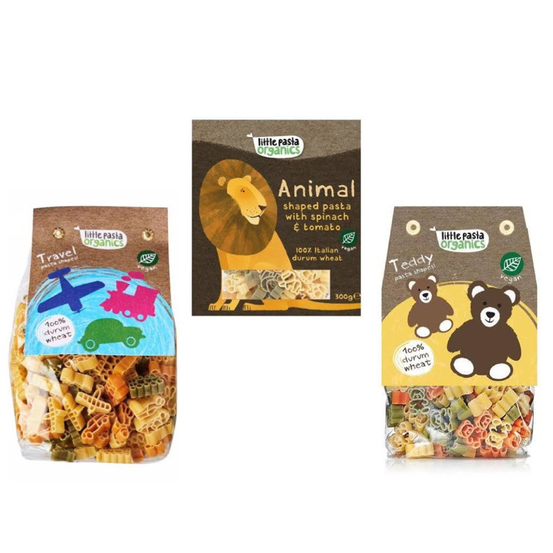 

Little Pasta Organic (Teddy / Travel / Animal) 250g