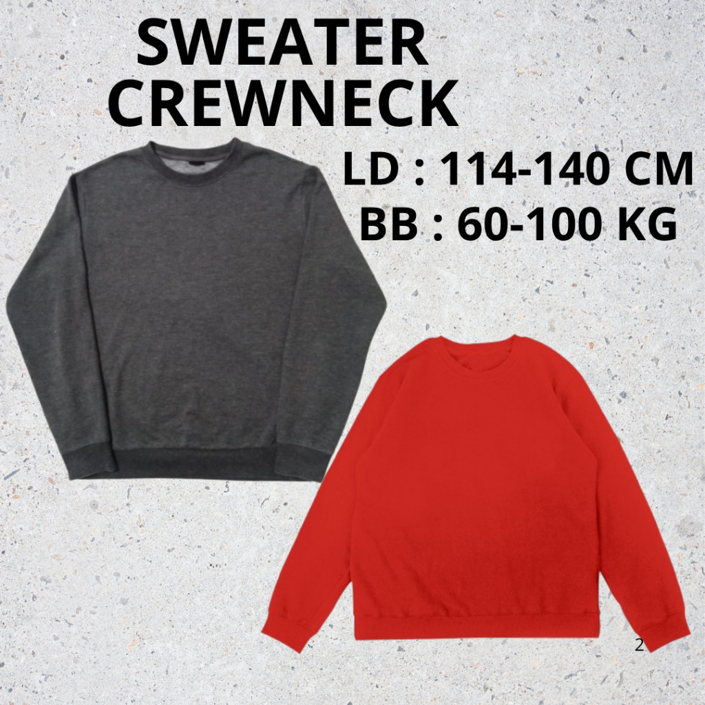 Sweater Basic Polos Jumbo