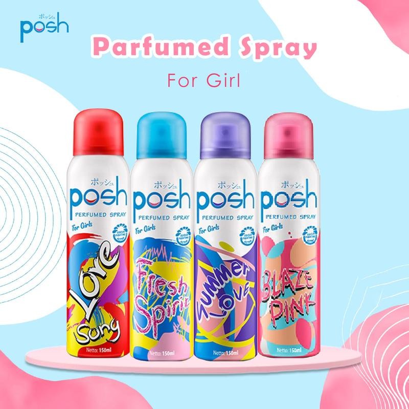 

Posh Parfume Wanita Body Spray For Girls 150ml