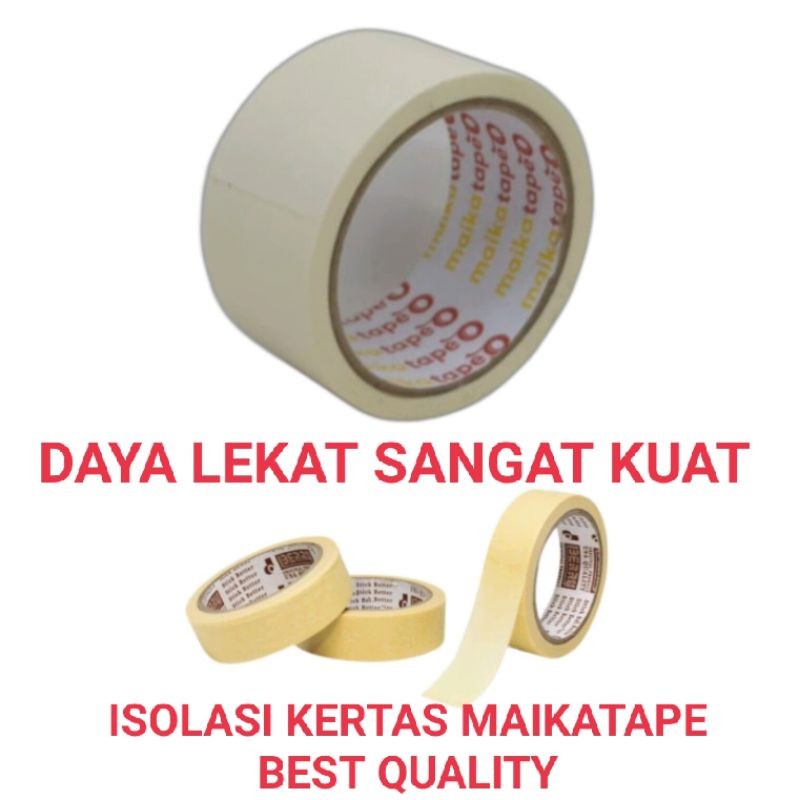 

Isolasi kertas maikatape daya lekat sangat kuatHALA