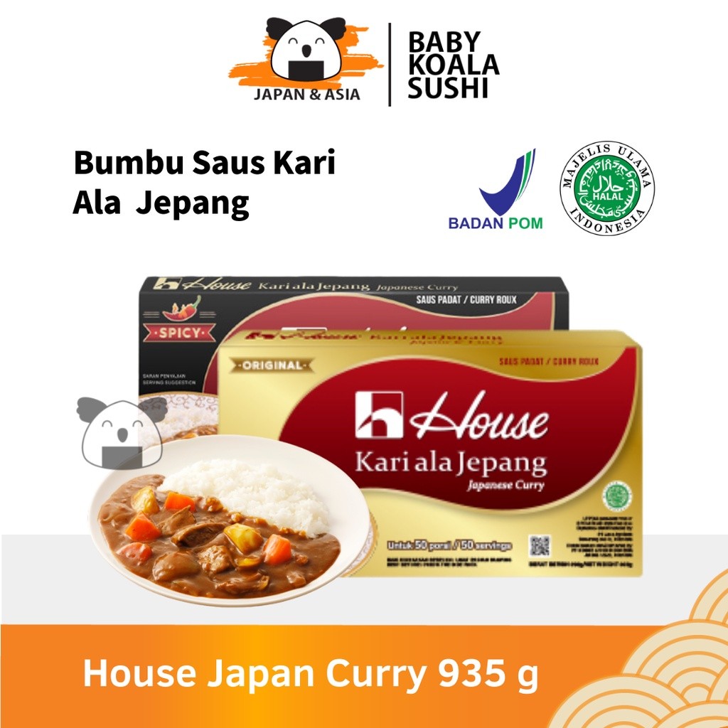 

HOUSE Japan Curry Kare Jepang 50 Porsi Halal │ Bumbu Kuah Kari Nasi