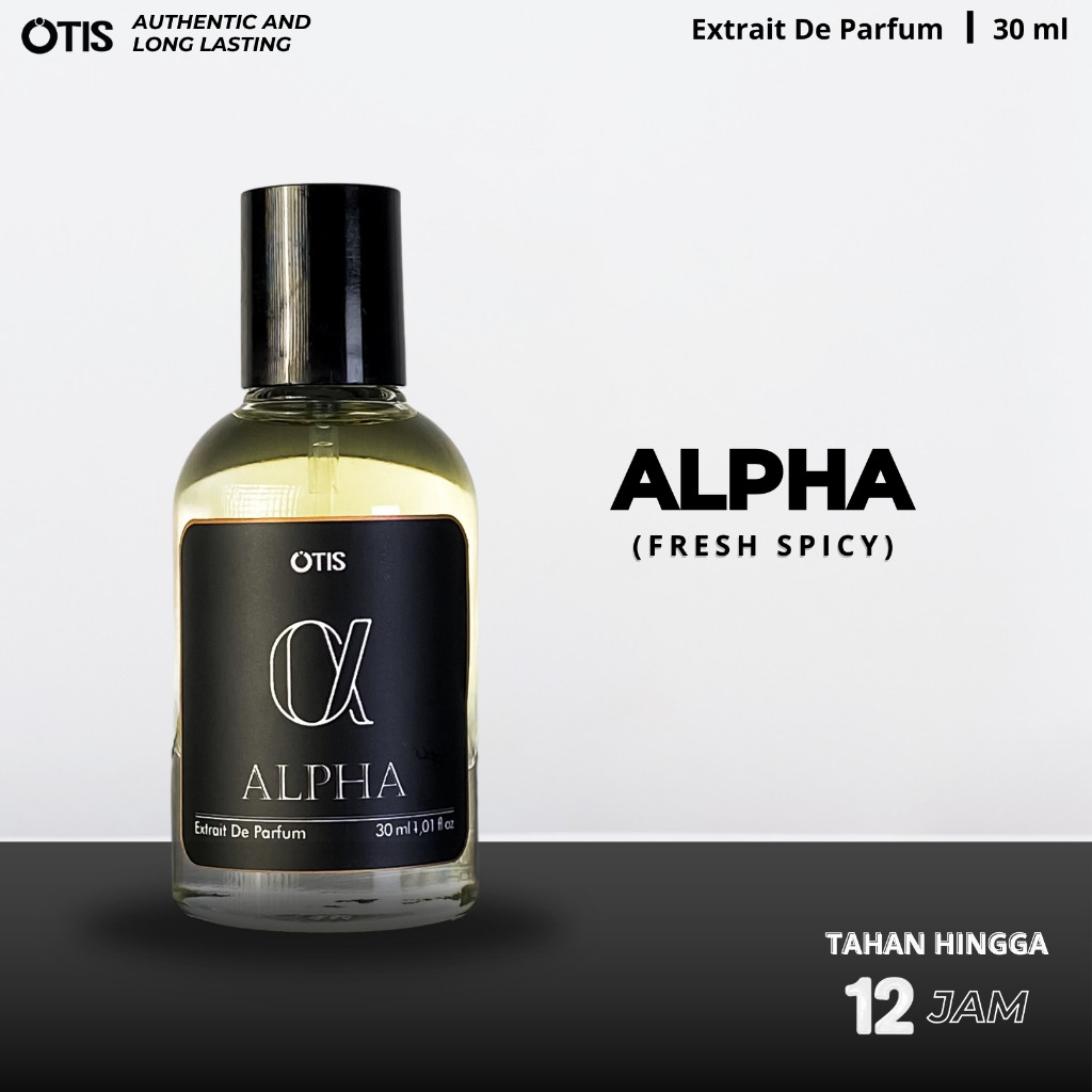 Otis Parfum Alpha - Parfum Pria Tahan Lama - Extrait De Parfum - parfum pria
