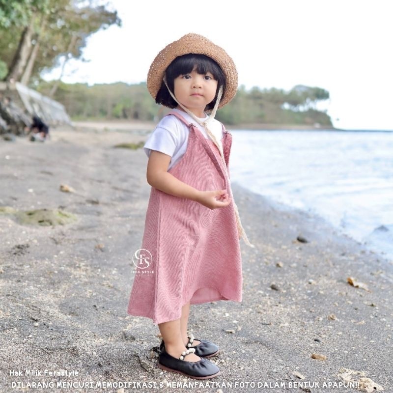 FEFA STYLE-MIDI OVERALL ANAK-MIDI OVERALL ANAK KODOK-ANYA MIDI OVERALL ANAK PEREMPUAN