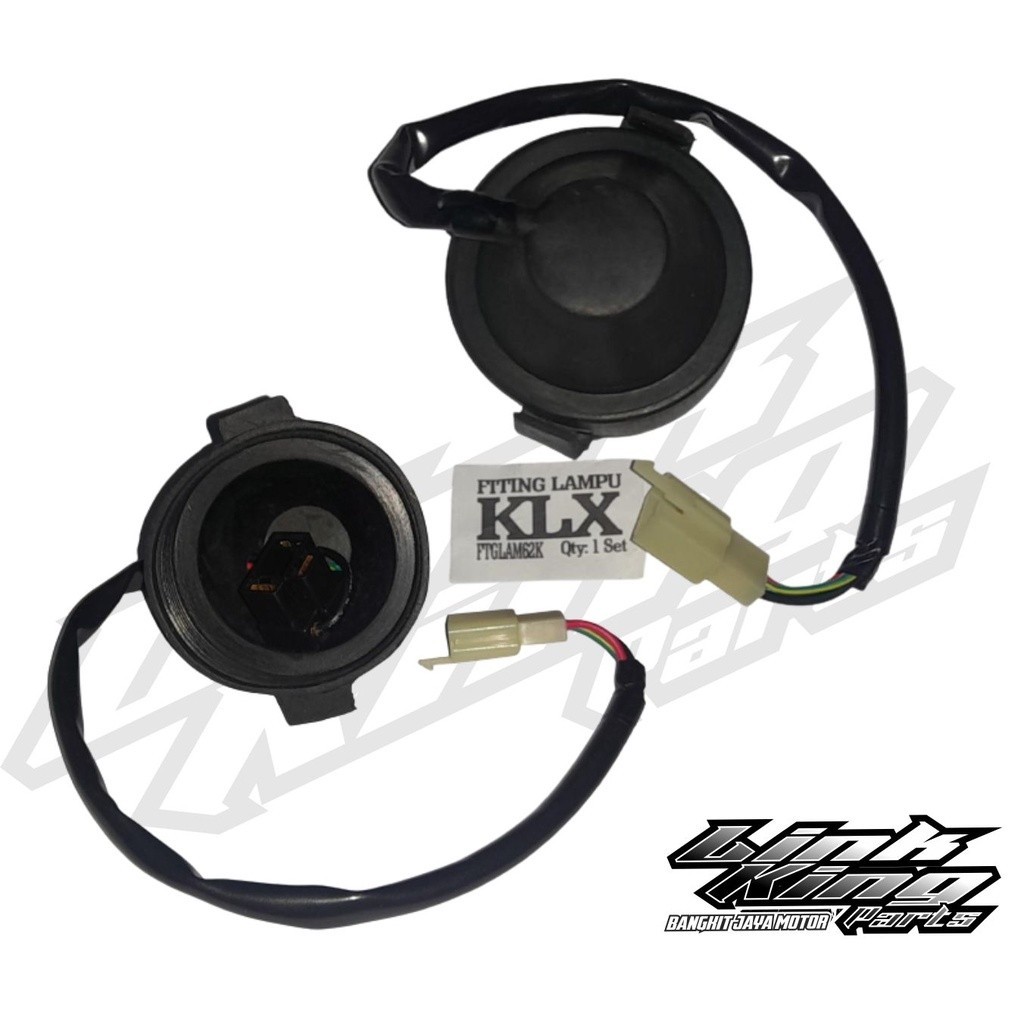 FITTING LAMPU DEPAN KLX 150 SOCKET LAMPU DEPAN KAWASAKI KLX