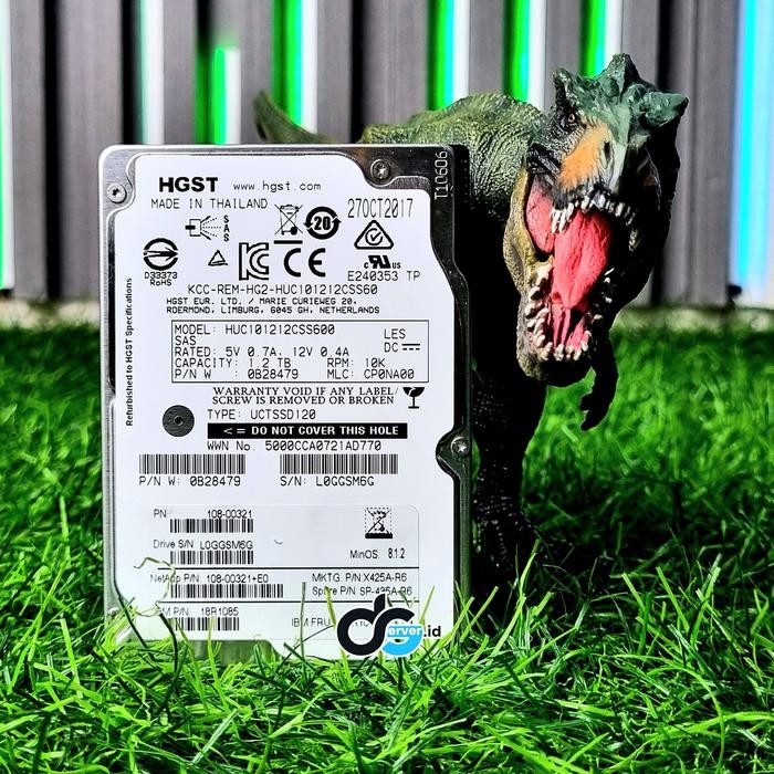 HDD SAS 1.2TB RPM 10K HGST HUC101212CSS600