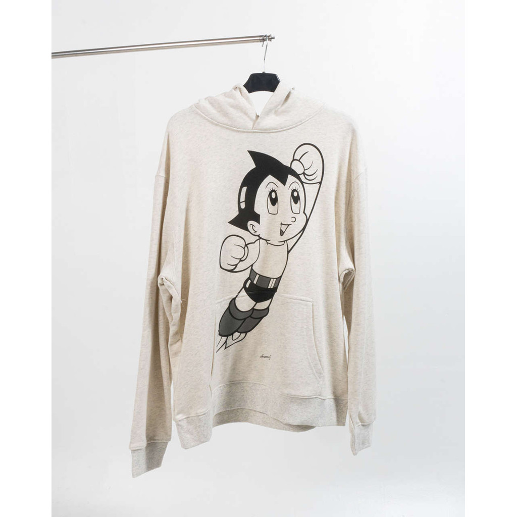 Vintage Astro Boy MSCHF Big Red Boots Print Hoodie