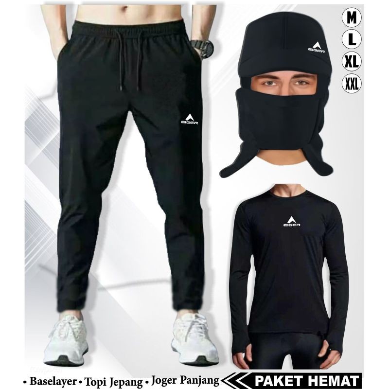 Paket Baju Gunung Koas Gunung Baju Hikking Celana Gunung Training Hikking Topi Gunung outdoor anti u