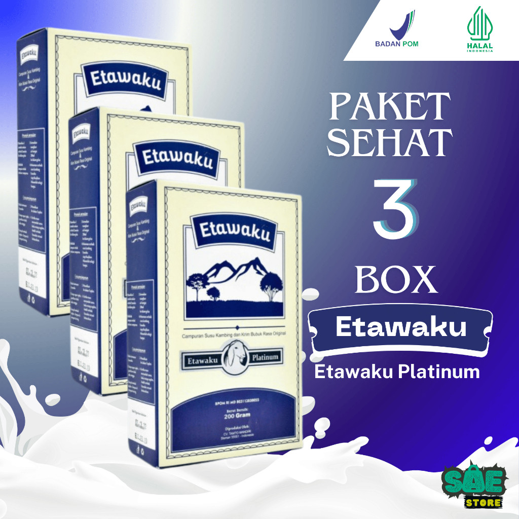 

Paket Super Sehat Etawaku Platinum | Susu Kambing Etawa Original