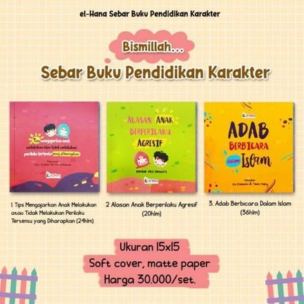 Sebar Buku Pendidikan Karakter 1 El Hana