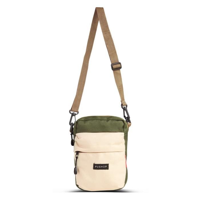 r PP PUSHOP Tas Selempang Pria Wanita LOPEZ - Tas Selempang Kecil Pria Wanita Sling bag Mini Uniseks