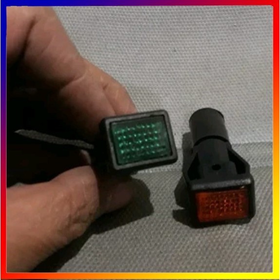 sepasang lampu indikator untuk stang vespa px mk 1 awal 80 an