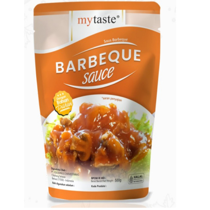 

my taste saus barbeque 500 gr