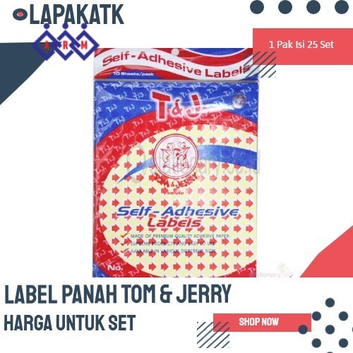 

Sticker Label Panah tom jerry (per set) +++LT1 Best Seller