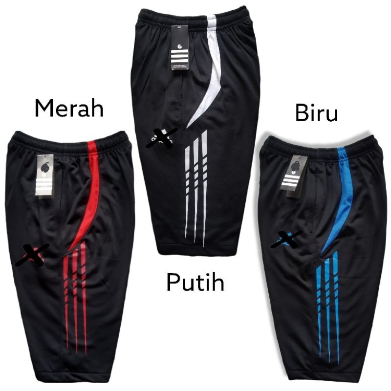 Ready CELANA 3/4 PRIA SPORT RUNNING CELANA 3/4 OLAHRAGA PRIA CELANA PENDEK OLAHRAGA PRIA CELANA LARI