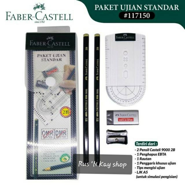 

Faber Castell - Paket Ujian Standar / Paket UN Standar Satu Set