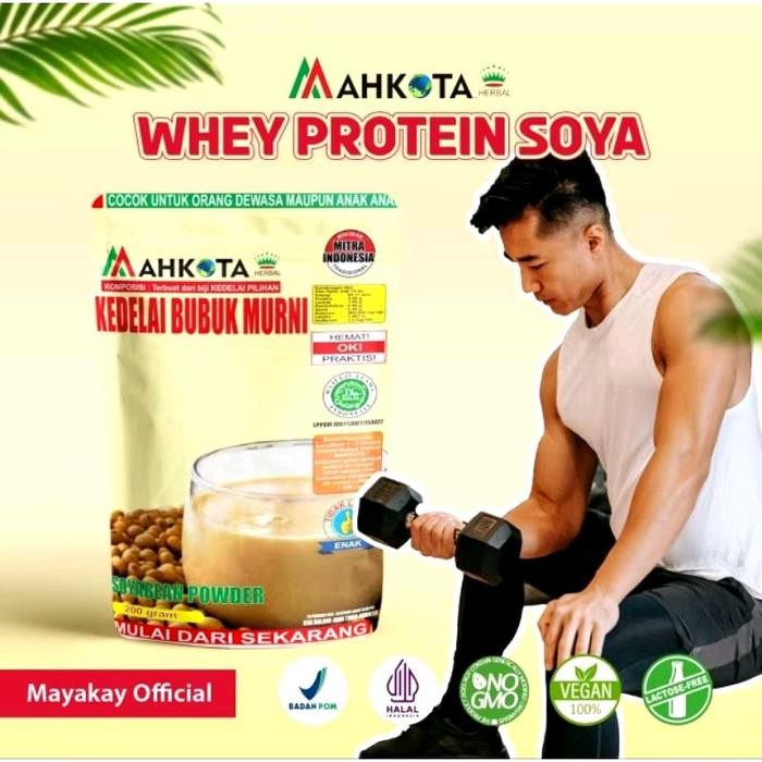 

SUSU KEDELAI BUBUK MAHKOTA 1000 GRAM SUSU PROTEIN - -