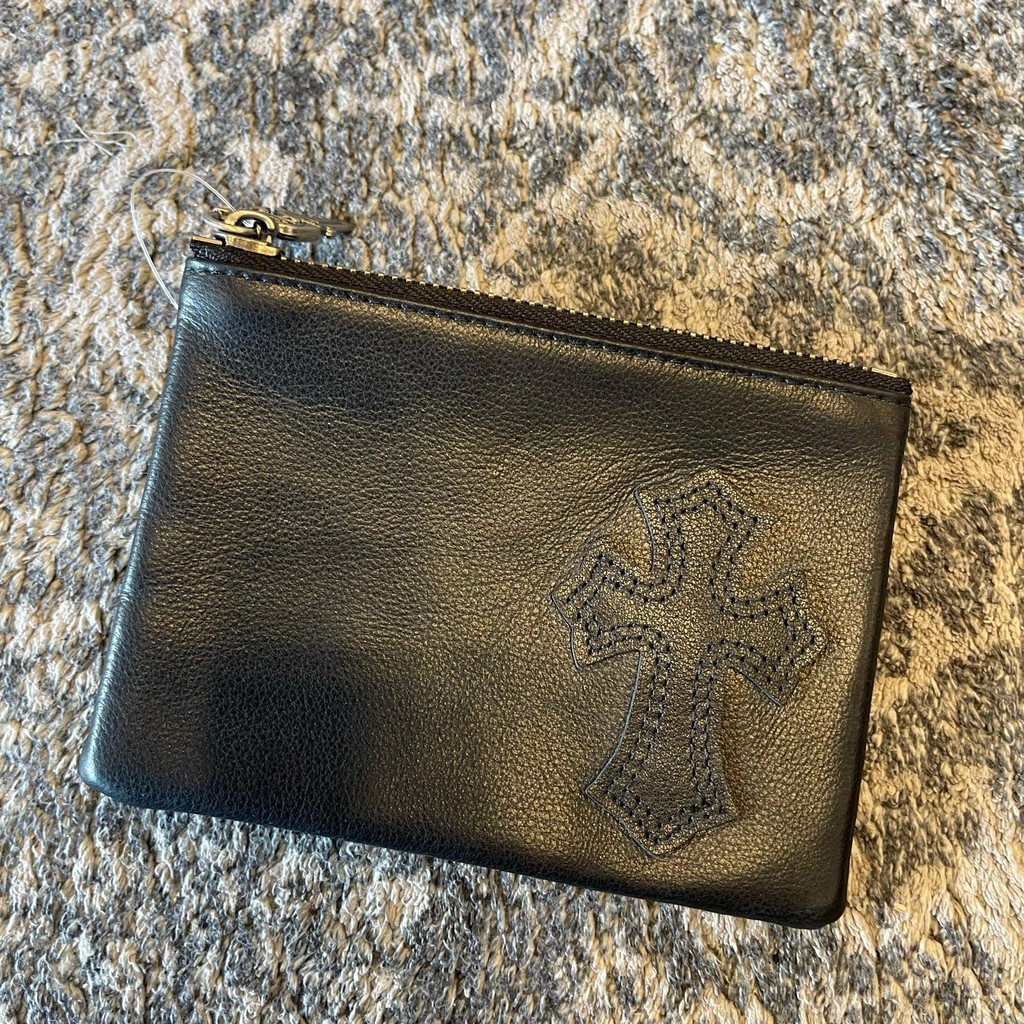 Wallet Chrome Hearts Cross Leather Patch