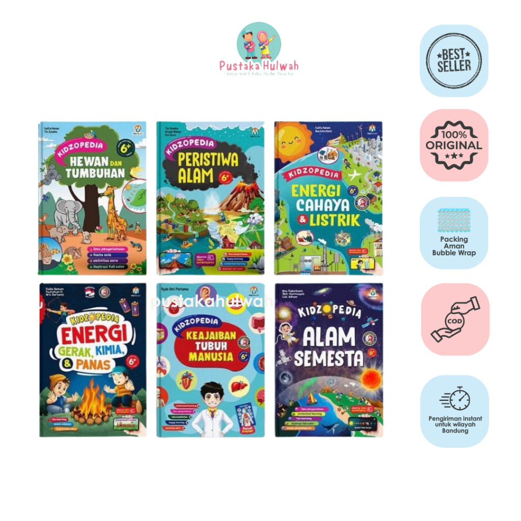 

KIDZOPEDIA (SERI SAINS PENDAMPING ANAK BELAJAR)