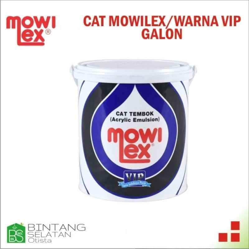 CAT TEMBOK MOWILEX/MOWILEX INTERIOR/WARNA VIP/2,5 LITER/20 LITER