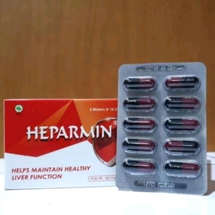 HEPARMIN STRIP 10 KAPSUL