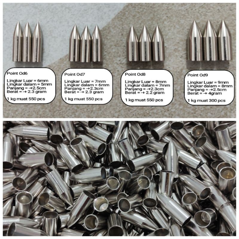 Point Besi Od 6, Od 7, Od 8, Od 9 / Raisya / Bahan Arraw