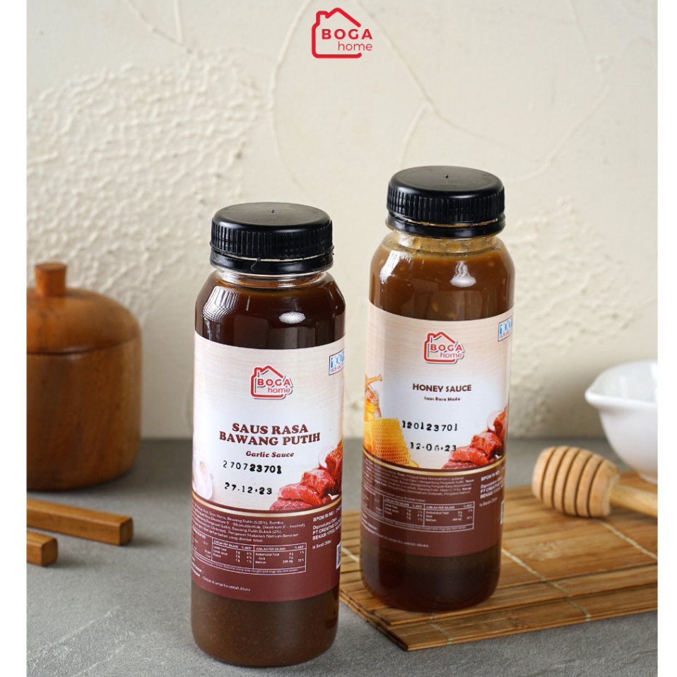 

Boga Kitchen Paket Pepper Rice Pepper lunch Garlic Sauce and Honey Sauce