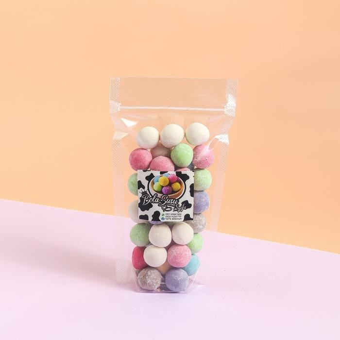 

viral.shop8 Bola Susu Syifa - Permen Susu Dancow Asli Viral Aneka Rasa Pelangi/Rainbow Camilan Candy Makanan - Pouch Isi 40 butir