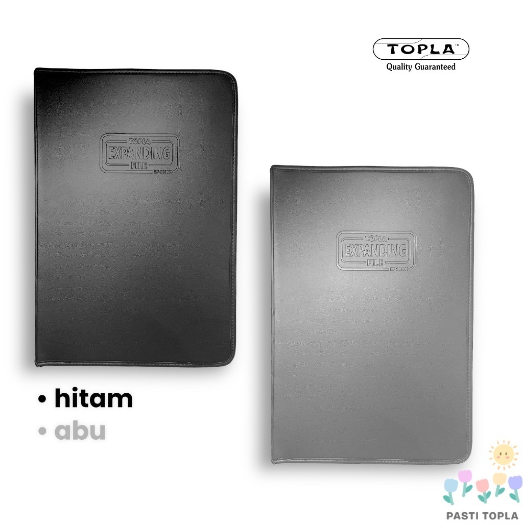 

Premium Expanding File Kulit/Map Dokumen Organizer Harmonika Sekat Ukuran F4/Folio 13 Slot Topla