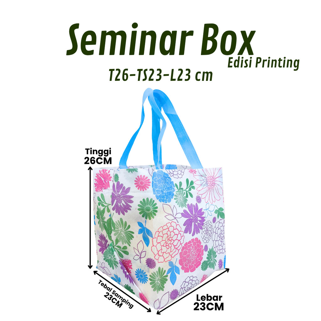 

Tas Souvenir Spunbond full printing box nasi