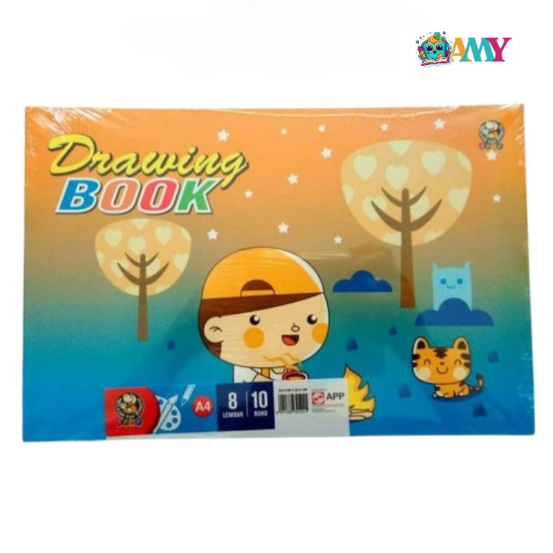 

BUKU GAMBAR A4 20*30 1 PAK = 10 BUKU Amy Stasionary
