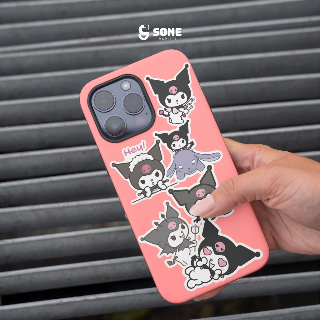 

Sticker Pack KUROMI / Stiker Kartun Animasi Paper Vinyl Deco Buku Jurnal Tumbler Laptop Aesthetic